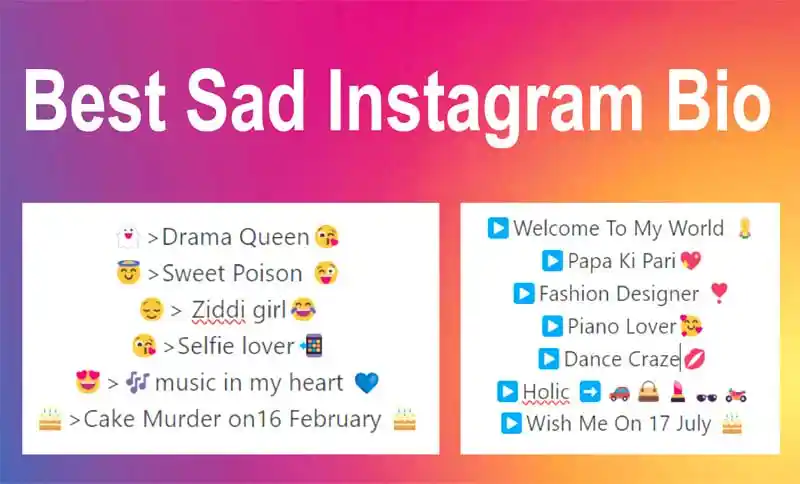 Best Sad Instagram Bio