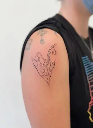 Lily of the Valley Tattoo